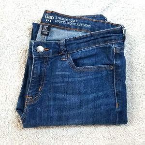 Gap Straight Cuff jeans 8/29R